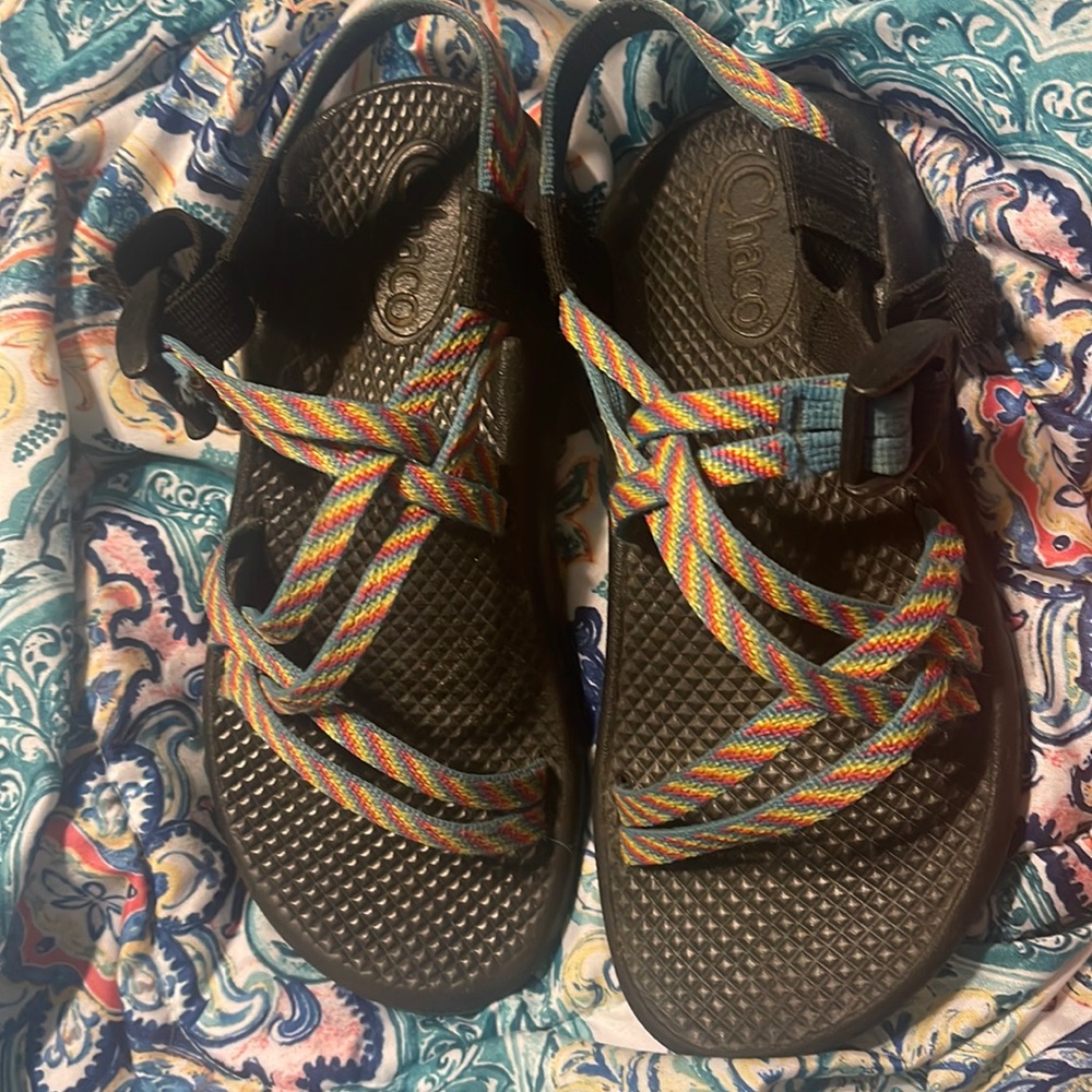 Rainbow chacos